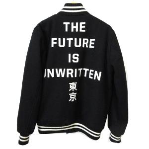 NEIGHBORHOOD 17AW スタジャン 中綿 ロゴパッチ M ブラック