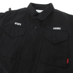 WTAPS 17AW M-65 JACKET COTTON TWILL 中綿ライナー 01 黒