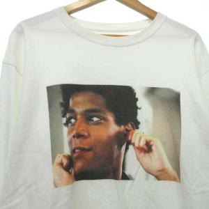 Ron Herman × LEE JAFFE Tシャツ 長袖 フォトプリント ロンT カットソー L 白 ホワイト U90