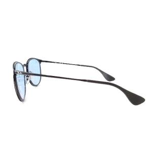 Ray-Ban サングラス RB3539 エリカ EVOLVE チタン アイウエア 5419 145 ブラック ブルーレンズ U90