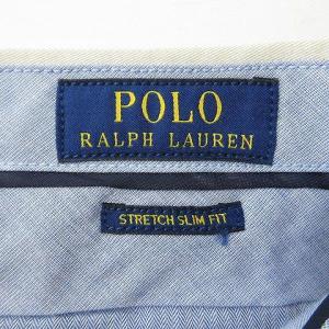 POLO RALPH LAUREN チノ パンツ トラウザー ストレッチ 国内正規 コットン 32 L ベージュ IBO36 U180