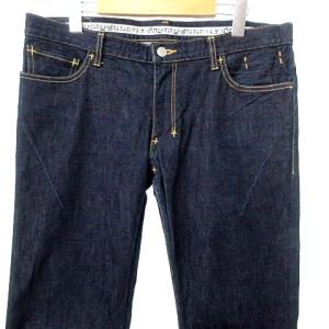 n(n) BY NUMBER (N)INE デニム パンツ スリムテーパード ローライズ ストレッチ 5×34 インディゴ IBO36 A0308