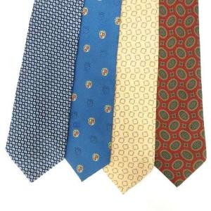 Christian Dior 等 全てブランド ネクタイ12本 まとめ 総柄 青系 IBO36