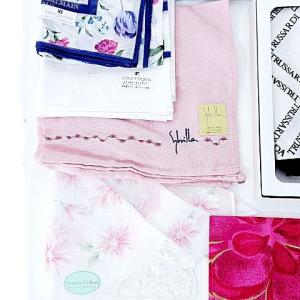 GIVENCHY 等 ブランド ハンカチ13枚セット+バスタオル まとめギフト品 贈答品 ECR17