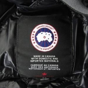 CANADA GOOSE 22AW CROFTON PUFFER BLACK LABEL ダウンジャケット M 黒