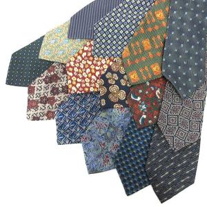 アクアスキュータム ラクロワ等 美品 ネクタイ 15本 まとめ ビジネス レギュラータイ シルク IBO36 U90