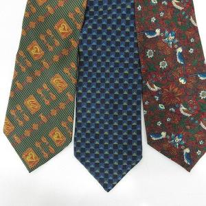 Christian Dior アクアスキュータム ラクロワ等 美品 ネクタイ 15本 まとめ ビジネス レギュラータイ シルク IBO36 U90