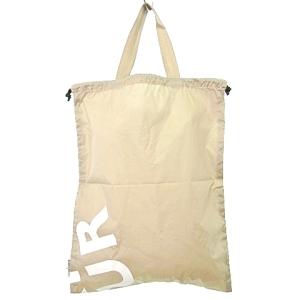 HYSTERIC GLAMOUR タグ付き CIRCLE GIRL 巾着 トートバッグ ナイロン 2WAY A4サイズ収納可能 ベージュ U180 A0322