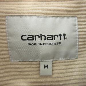 Carhartt 美品 近年 コーデュロイ シャツ 長袖 MADISON コットン M ベージュ U30