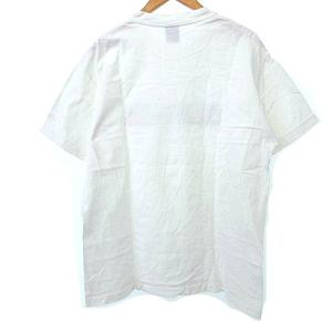 STUSSY Tシャツ 半袖 CRASH ボックス プリント L 白 ホワイト U180