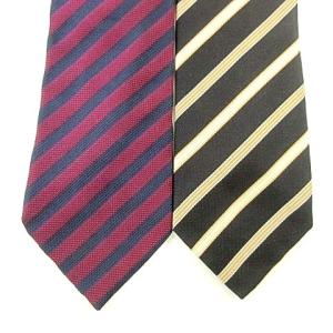 CHANEL ロエベ ジバンシィ バーバリー等 ブランド ネクタイ まとめ 6本 セット ストライプ 総柄 U180 A0410