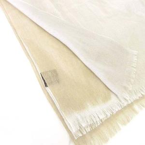 Loro Piana ストール 大判 カシミヤ シルク 3色 薄手 マフラー イタリア製 ベージュ IBO37
