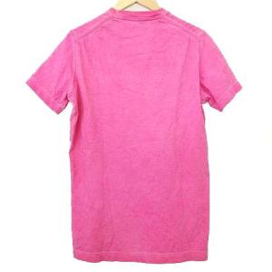 DSQUARED2 プリント Tシャツ 半袖 カットソー クルーネック トップス 国内正規 S ピンク IBO37T