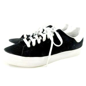 スタンスミス スニーカー バルカナイズド  スエードレザー b24548 26.5cm 黒 ブラック A0410