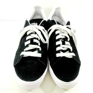 adidas スタンスミス スニーカー バルカナイズド  スエードレザー b24548 26.5cm 黒 ブラック A0410