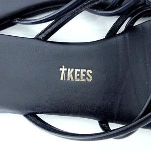 PIPPICHIC ｘ UA TKEES ビーチサンダル 3足セット トング ヒョウ柄  37-38 黒 ブラック 茶 ブラウン U90