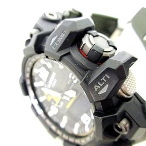 CASIO G-SHOCK MUDMASTER 電波ソーラー腕時計 GWG-1000-1A3 デジアナ 黒  カーキ