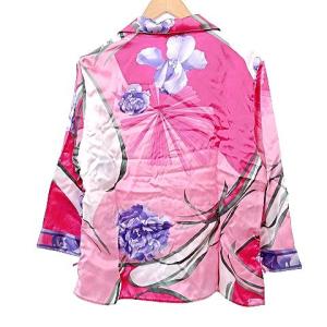 LEONARD Fashion パジャマ 上下セット LINGERIE シルク ナイトウェア 42 ピンク