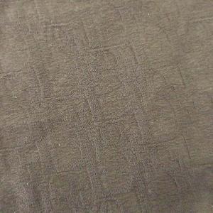 Christian Dior シルク トロッター スカーフ ストール 総柄 薄手 イタリア製 ダークブラウン系 IBO39