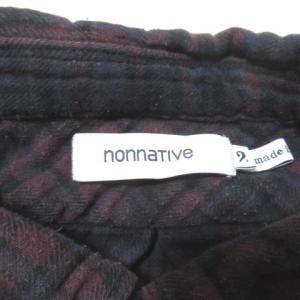 nonnative 20ss シャツ 長袖 DWELLER BDシャツ リラックスフィット パッチワーク ジャカード ダブルガーゼ NN-S3805