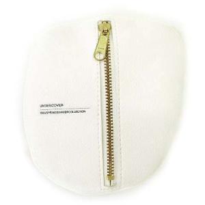 UNDERCOVER 22ss 転写ポーチ アップル リンゴ レザー 小物入れ 小銭入れ ケース U30