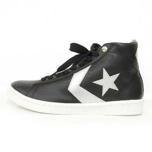 CONVERSE × マスターマインド MASTERMIND レザー スニーカー PRO LEATHER HI シェブロン&スター スタッズ