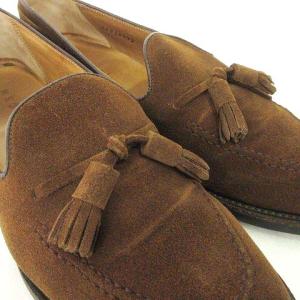 REGAL タッセル ローファー スエード スリッポン カジュアル 25cm 茶 ブラウン IBO39
