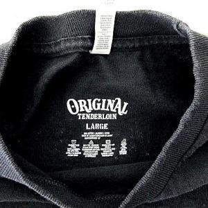 TENDERLOIN T.W.B.P.M Tシャツ 長袖 ロンT 三猿 ボルネオ L 黒 ブラック  IBO39