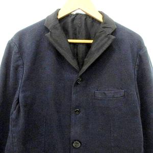 kolor ×ボリオリ BOGLIOLI テーラードジャケット 4B コットン 48 M 紺 ネイビー IBO39 A0516