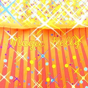 HERMES カレ 90 スカーフ Magic Kelly マジック ケリー シルク オレンジ U180