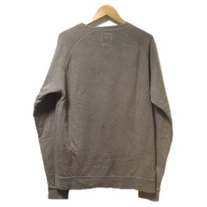 visvim カットソー Tシャツ 長袖 カットソー ロンT ベージュ 3 L コットン 袖ワンポイント U180 X