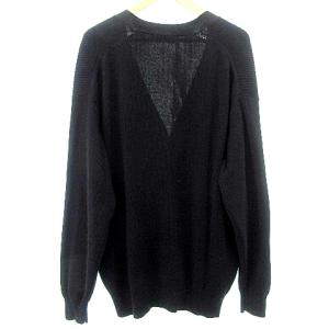 Graphpaper 20ss High Density Cardigan カーディガン リブ コットンニット ミドルゲージ 2 M 黒 ブラック