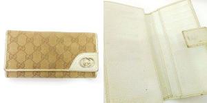 LOUIS VUITTON グッチ プラダ ジャンク 財布 5点セット まとめ ロングウォレット コンパクト レザー ORG