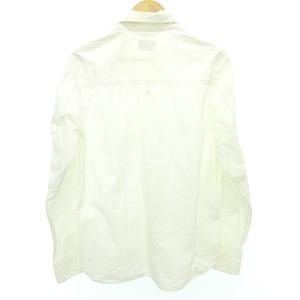 NEIGHBORHOOD ボタンダウン シャツ 長袖 ピンドット nhco刺繍 M 白 ホワイト U90 A0601