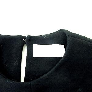 Mame Kurogouchi 21ss 長袖 バルーンスリーブ ジャージー カットソー Double Face Jersey Pullover 1 S 黒