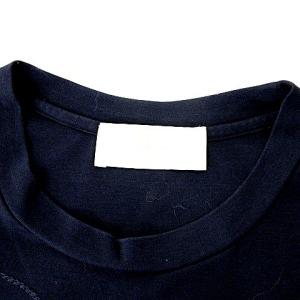 Mame Kurogouchi 近年 刺繍 カットソー 半袖Tシャツ 1 S 紺 ネイビー  GY09