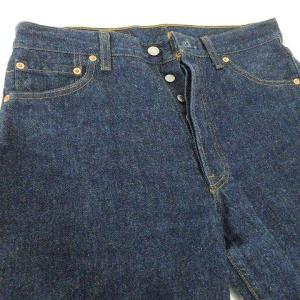 Levi's 90s 501 デニム パンツ ボタンフライ ジーンズ 紙タグ 米国製 W30L30 ブルー
