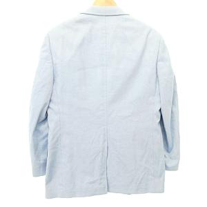 Brooks Brothers テーラードジャケット 段返り3B コットン 背抜き S06 26 38S ライトブルー U180 A0620