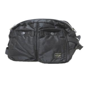 タンカー ウエストバック ナイロンツイル 男女兼用 ユニセックス 黒 ブラック ORG X