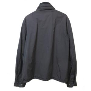 POLO RALPH LAUREN ブルゾン ジャケット 中綿 裏フリース ジップアップ インフード スタンドカラー 黒 ブラック ワンポイント刺繍 L 180