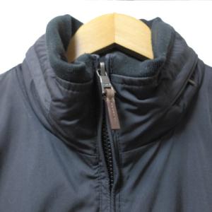 POLO RALPH LAUREN ブルゾン ジャケット 中綿 裏フリース ジップアップ インフード スタンドカラー 黒 ブラック ワンポイント刺繍 L 180