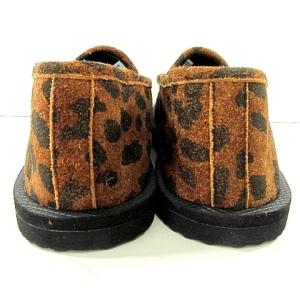WACKO MARIA ×舐達麻×SUICOKE 21年 DEEBO SHOES ローファー レオパード 27cm 茶