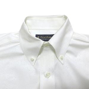 Brooks Brothers シャツ 長袖 ボタンダウン ワンポイント ゴールデンフリース オックスフォード S 白 ホワイト U90 X