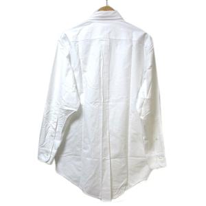 Brooks Brothers レッドフリース シャツ 長袖 ボタンダウン ゴールデンフリース ワンポイント オックスフォード S 白 U90 X