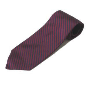 ネクタイ アニバーサリーコレクション ワイドタイ シルク レップタイ 斜めストライプ 赤 紺 レッド ネイビー U180 X