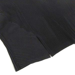 HOMME PLISSE ISSEY MIYAKE 美品 19AW プルオーバー ジャケット 長袖 Vネック 2 ブラック