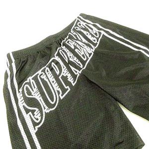 Supreme 23SS Slap Shot Baggy Mesh Short ショートパンツ ロゴ L  ブラック