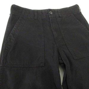 Spick&Span 22AW ルーズ ベイカーパンツ ストレート ボトムス 36 黒 ブラック U90