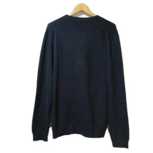 Brooks Brothers カシミヤ100% カーディガン ニット 長袖 Vカラー M 紺 ネイビー U180 X