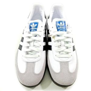 adidas タグ付き SAMBA OG スニーカー レザー 25.0cm ホワイト ブラック B75806